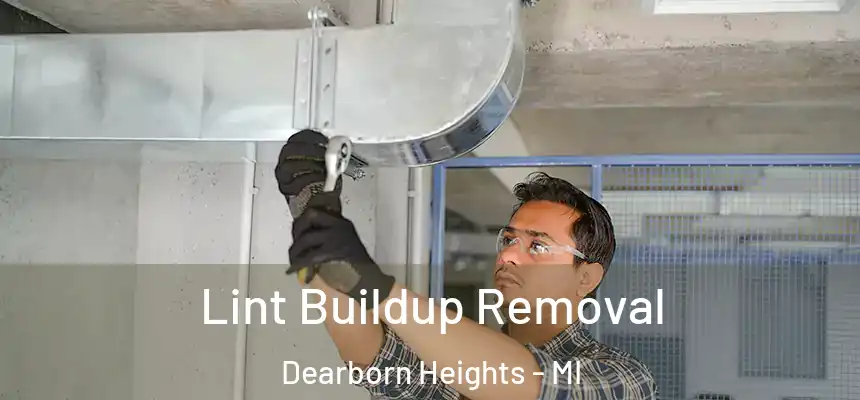 Lint Buildup Removal Dearborn Heights - MI